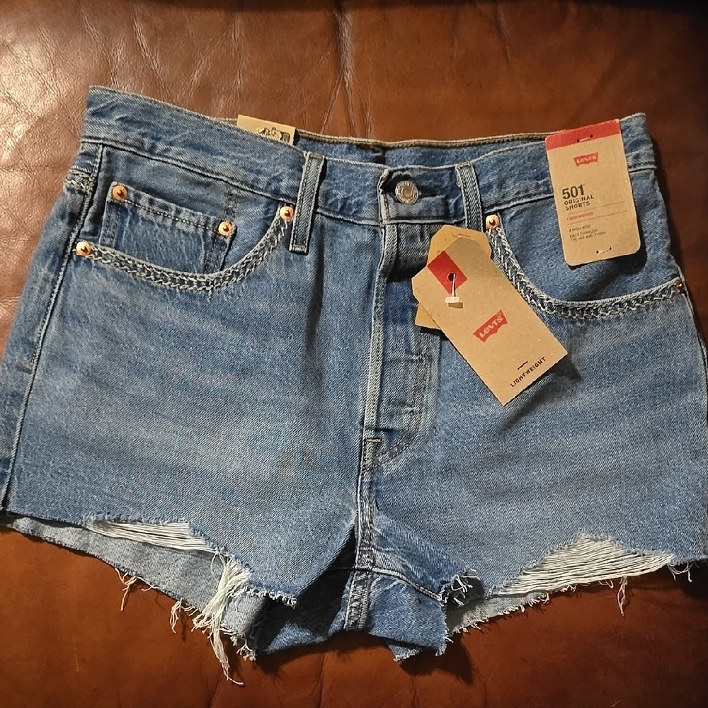 Levi's Women's Classic Blue Jean Shorts